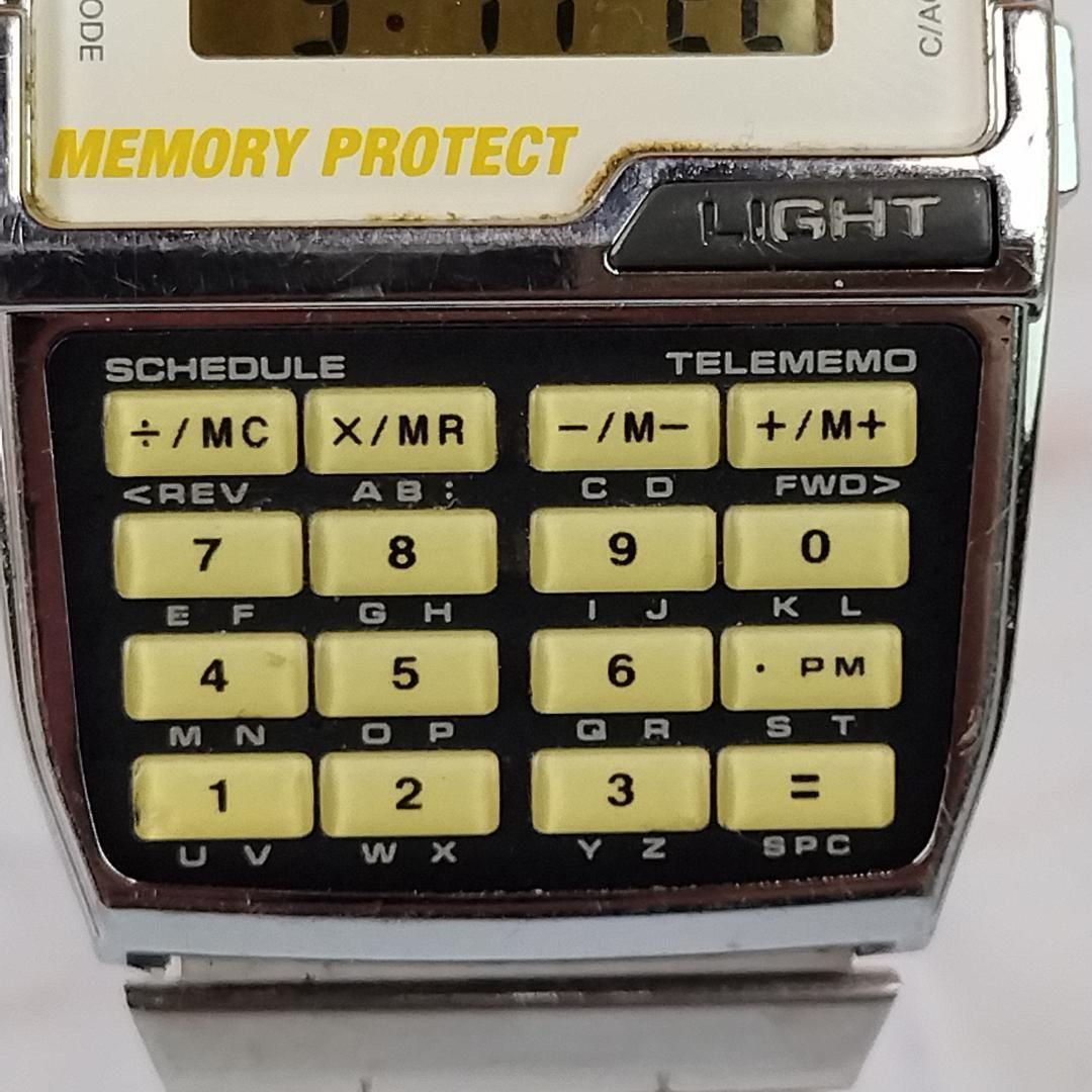 し*じ様 カシオ　データバンク　DBC-1500 ジャンク扱い】カシオ データバンク DBC-1500 デジタル 純正ブレス