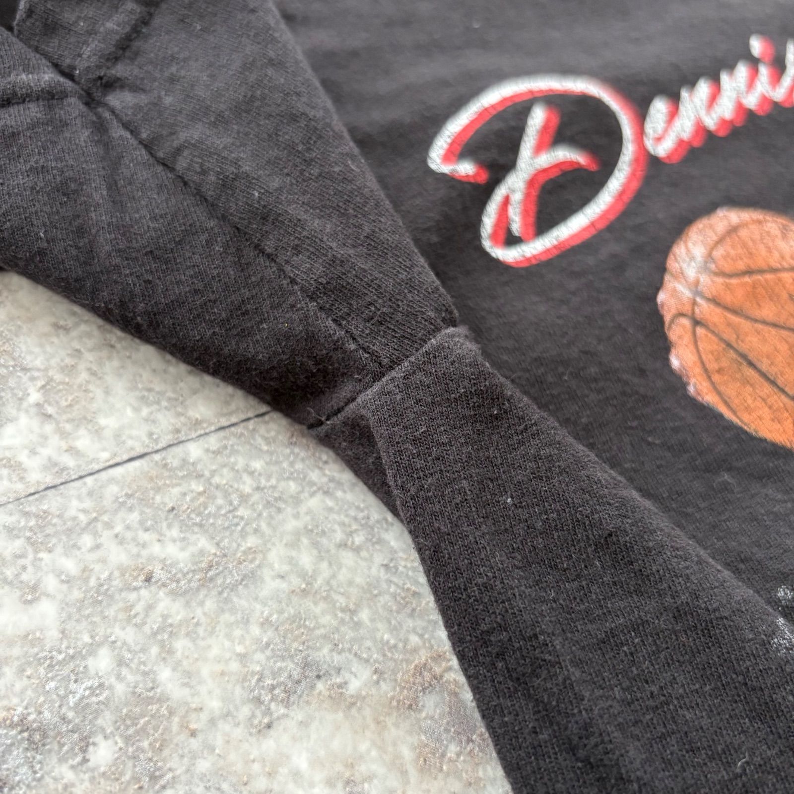 デニス ロッドマン Tシャツ S 黒 ブラック RODMAN APPAREL NBA 