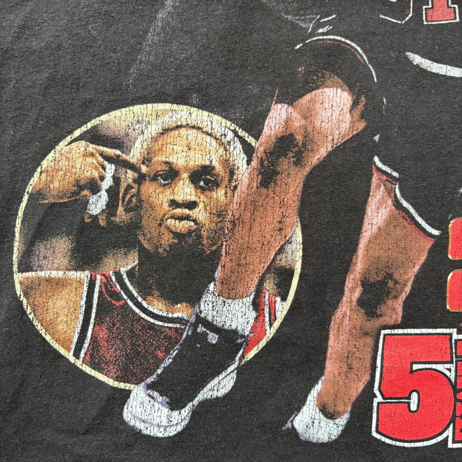 デニス ロッドマン Tシャツ S 黒 ブラック RODMAN APPAREL NBA