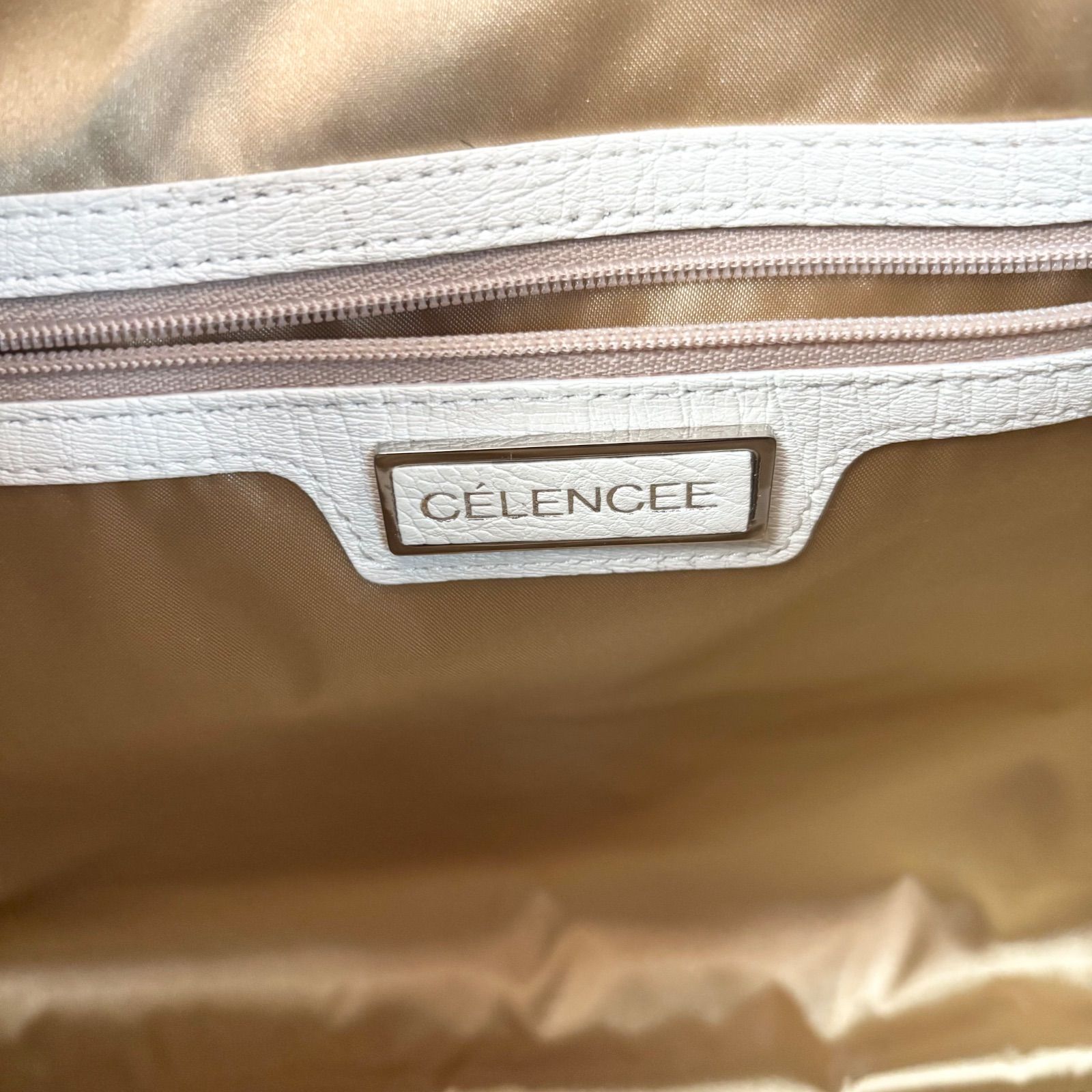 CELENCEE セレンシー JRAタグ付き オーストリッチ ハンドバッグ トート 