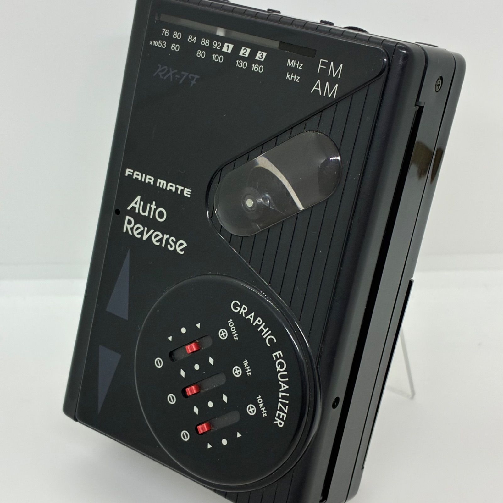 ポータブルプレーヤー.カセット.ラジオ.まとめ売り とうしょう ラジオカセットプレーヤー GAA4-RCP0002 レッドの通販