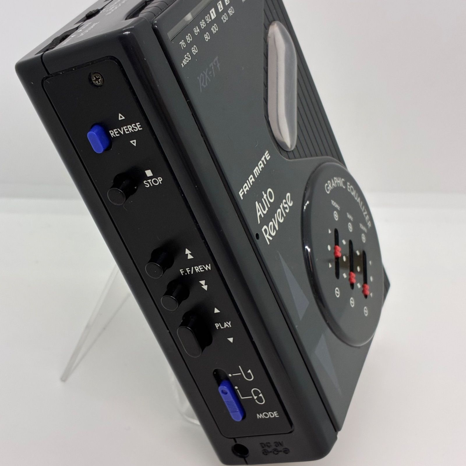 Fairmate Slim Dandy 06ステレオカセットプレーヤー フェアメ ジャンク品】FAIR MATEフェアメイトRX-7F ポータブルラジオカセット