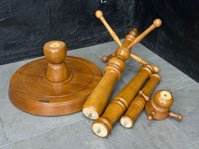 カリモク コロニアル ポールハンガー 【中古】karimoku コートハンガー