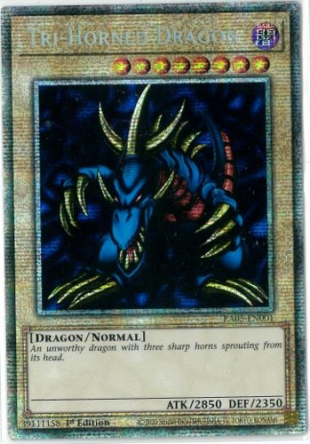 遊戯王/英語版/EU版/トライホーン・ドラゴン/Tri-Horned Dragon/スター