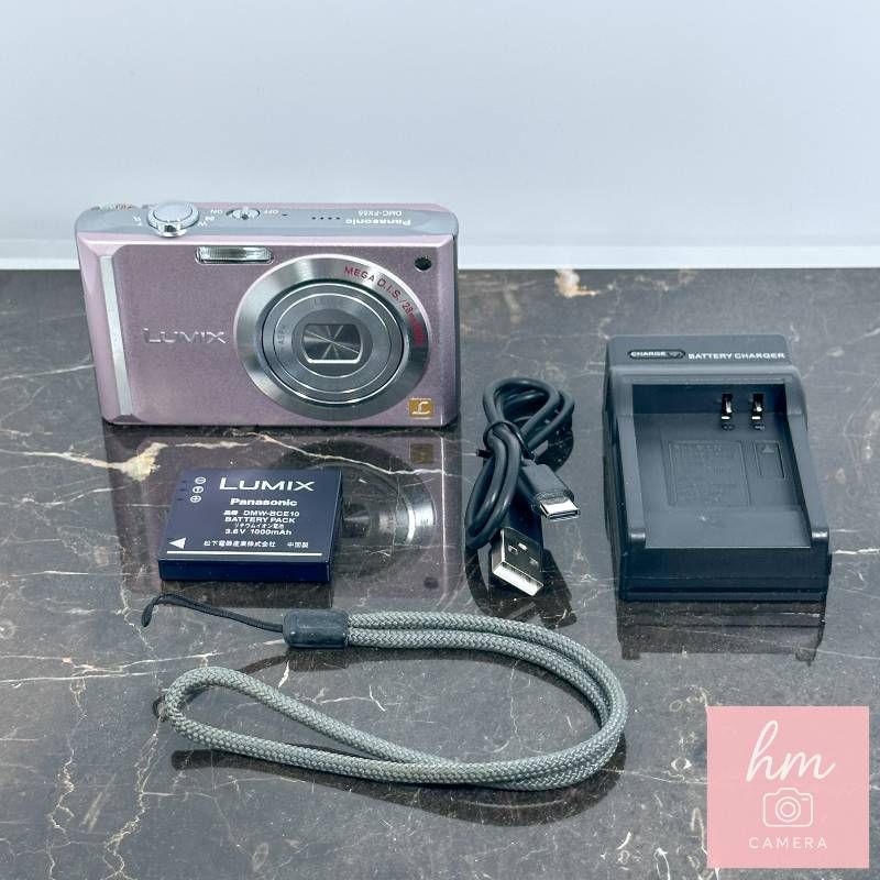 カメラ Panasonic DMC-FX55 ピンク コンパクトデジタルカメラ