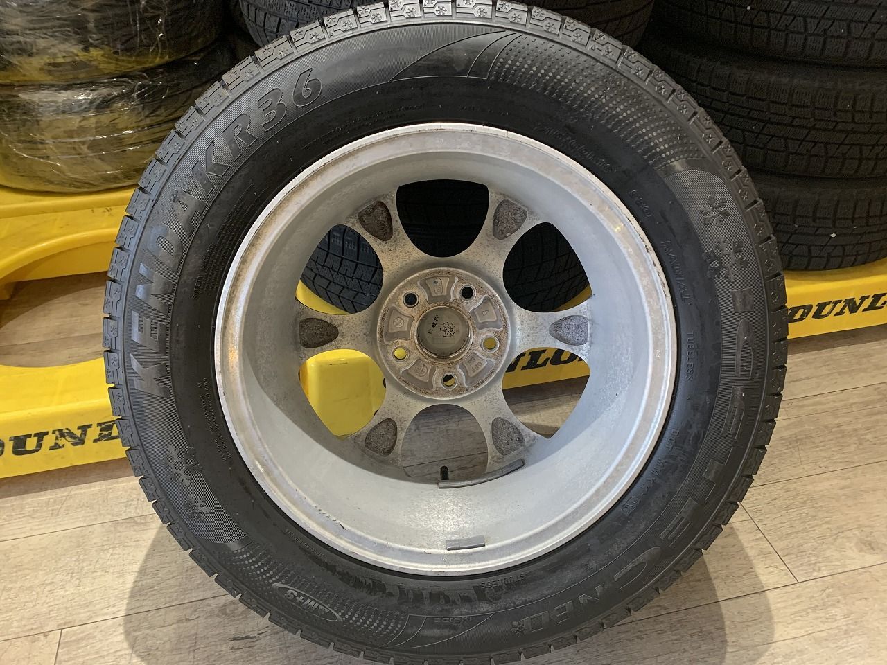 ホンダモデューロオプションホイールスタッドレス4本セット