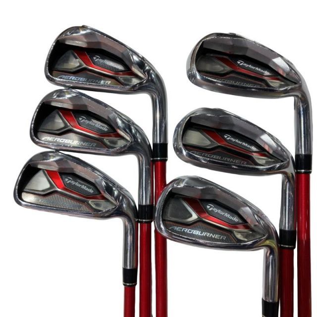 中古】 テーラーメイド AERO BURNER 6S アイアンセット IR TM7-415 
