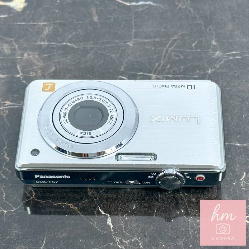 美品】Panasonic LUMIX DMC-FS7 シルバー コンパクトデジタル