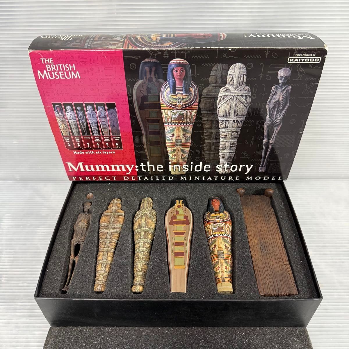 海洋堂 Mummy:the inside story バーチャルマミー 大英博物館 ミイラと