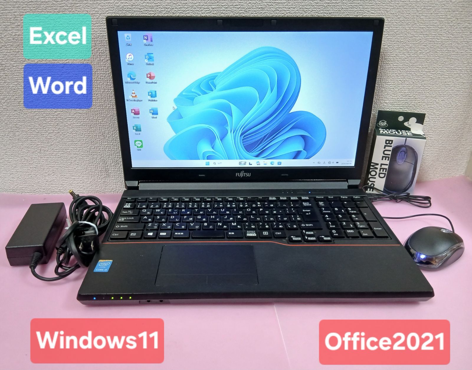 初期設定不要☆富士通 Core i5 4310M 2.7GHz 8GB 320GB Windows11 