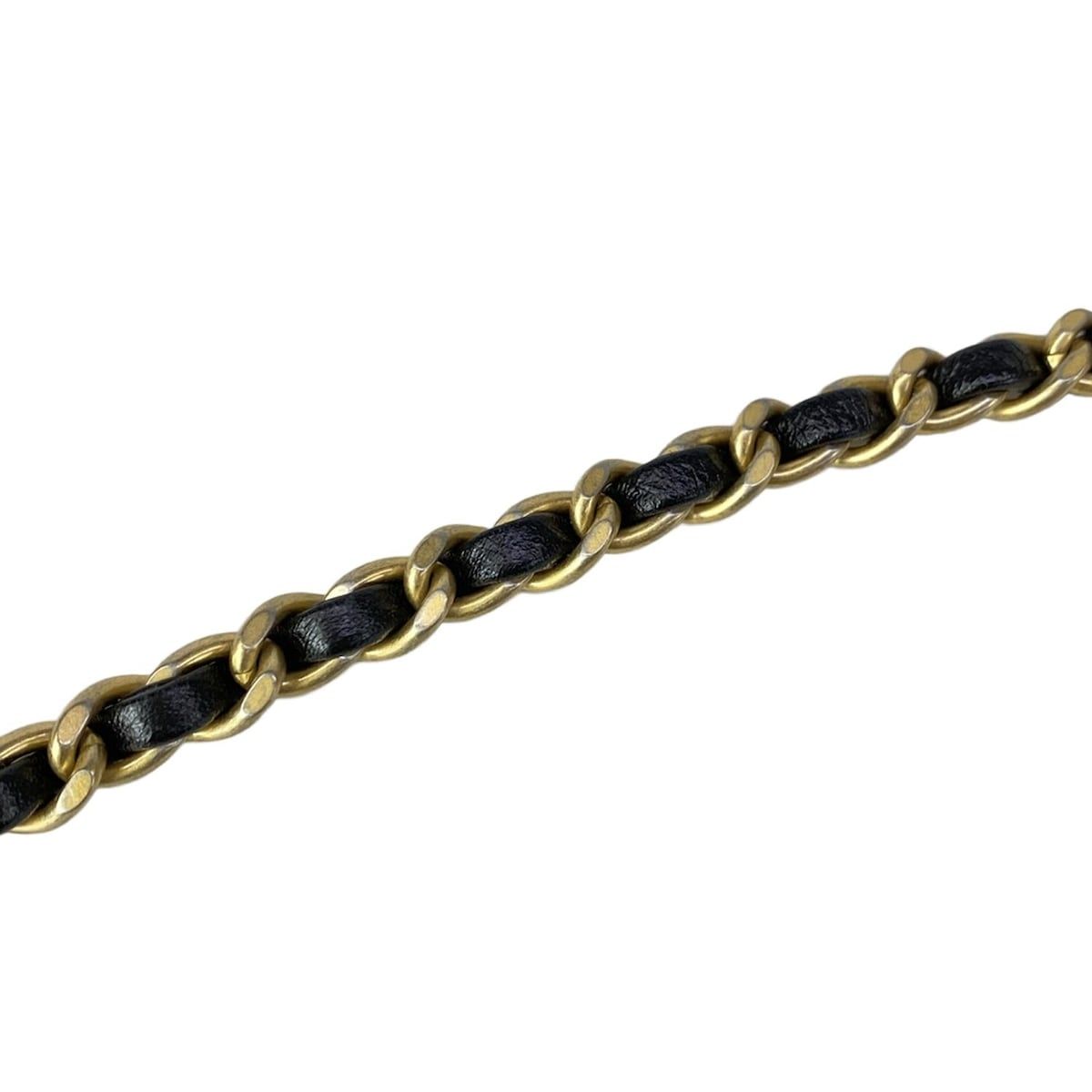CHANEL(シャネル) ショルダーバッグ クラシックチェーンクラッチ/マトラッセ AP0739 黒 チェーンショルダー/ヴィンテージゴールド金具 ラムスキン シャネル ショルダーバッグ クラシックチェーンクラッチ/マトラッセ