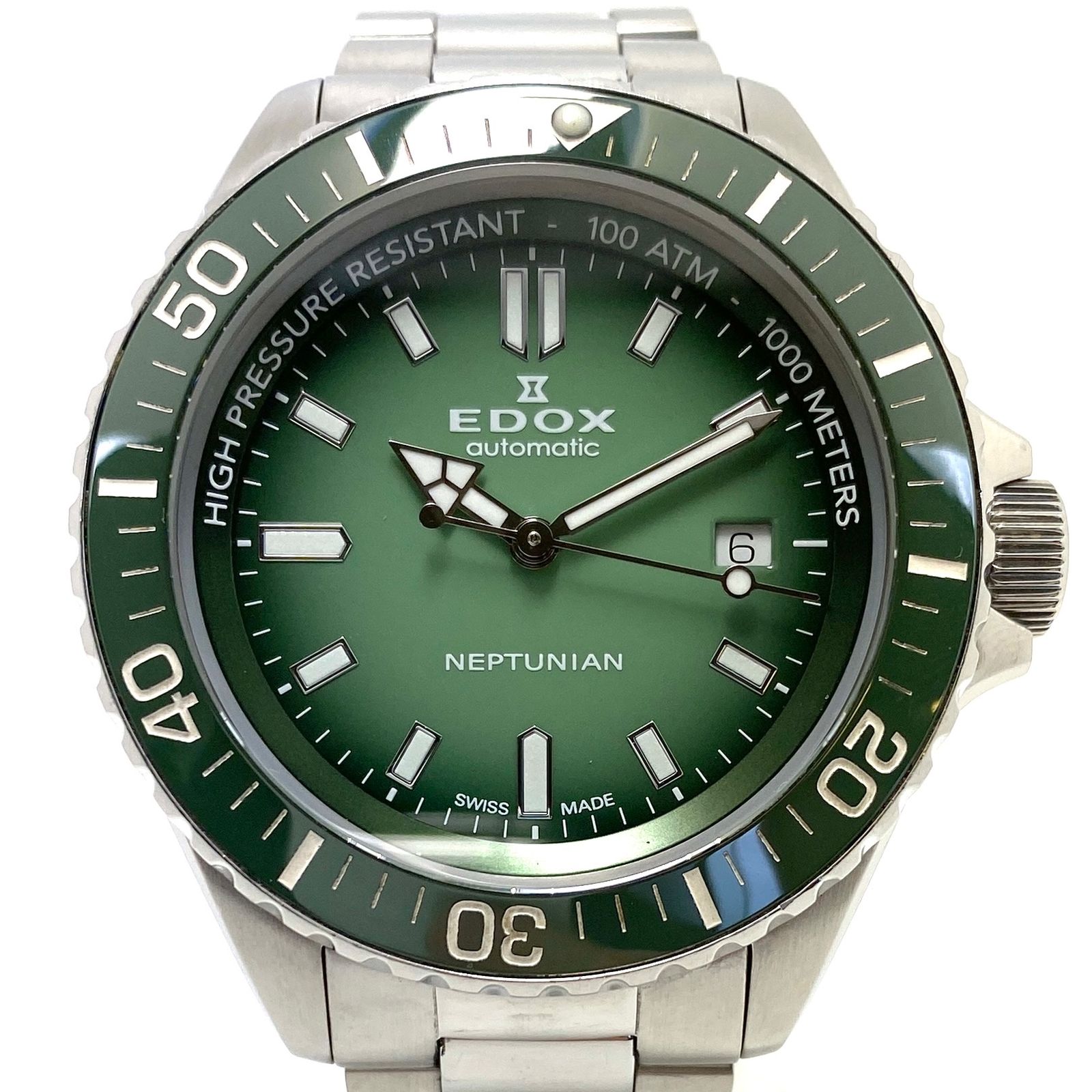 エドックス EDOX スカイダイバー 0 デイト SKYDIVER ネプチュニアン 