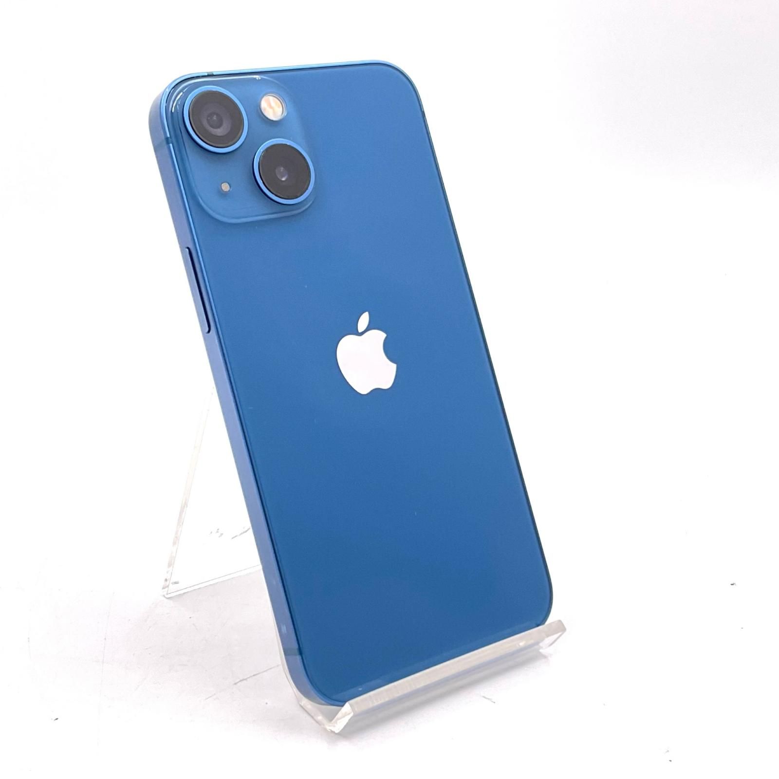 全額返金保証】【最速発送】 iPhone 13 mini 128GB ブルー au SIM 