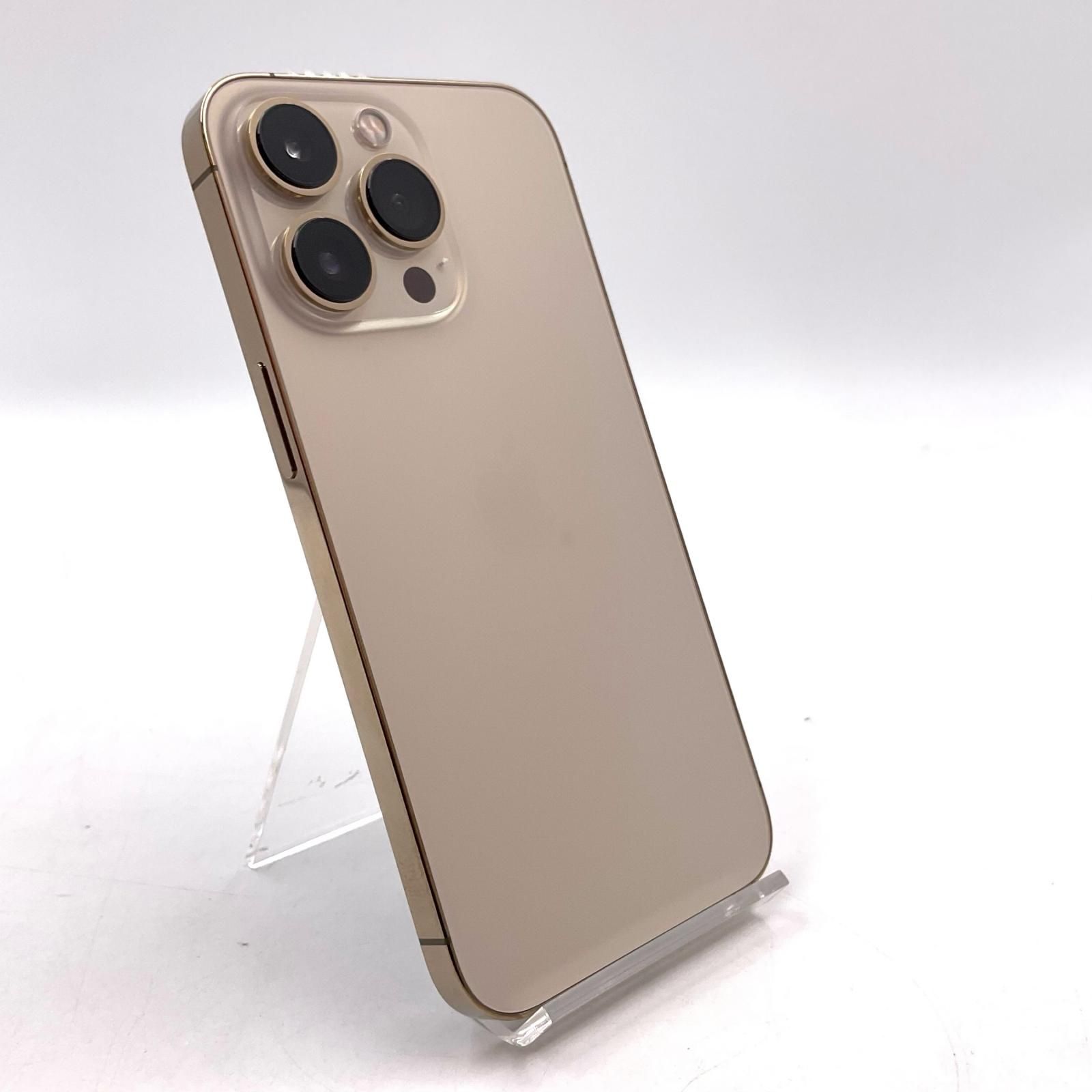 全額返金保証】【最速発送】 iPhone 13 Pro 128GB ゴールド au 白ロム 