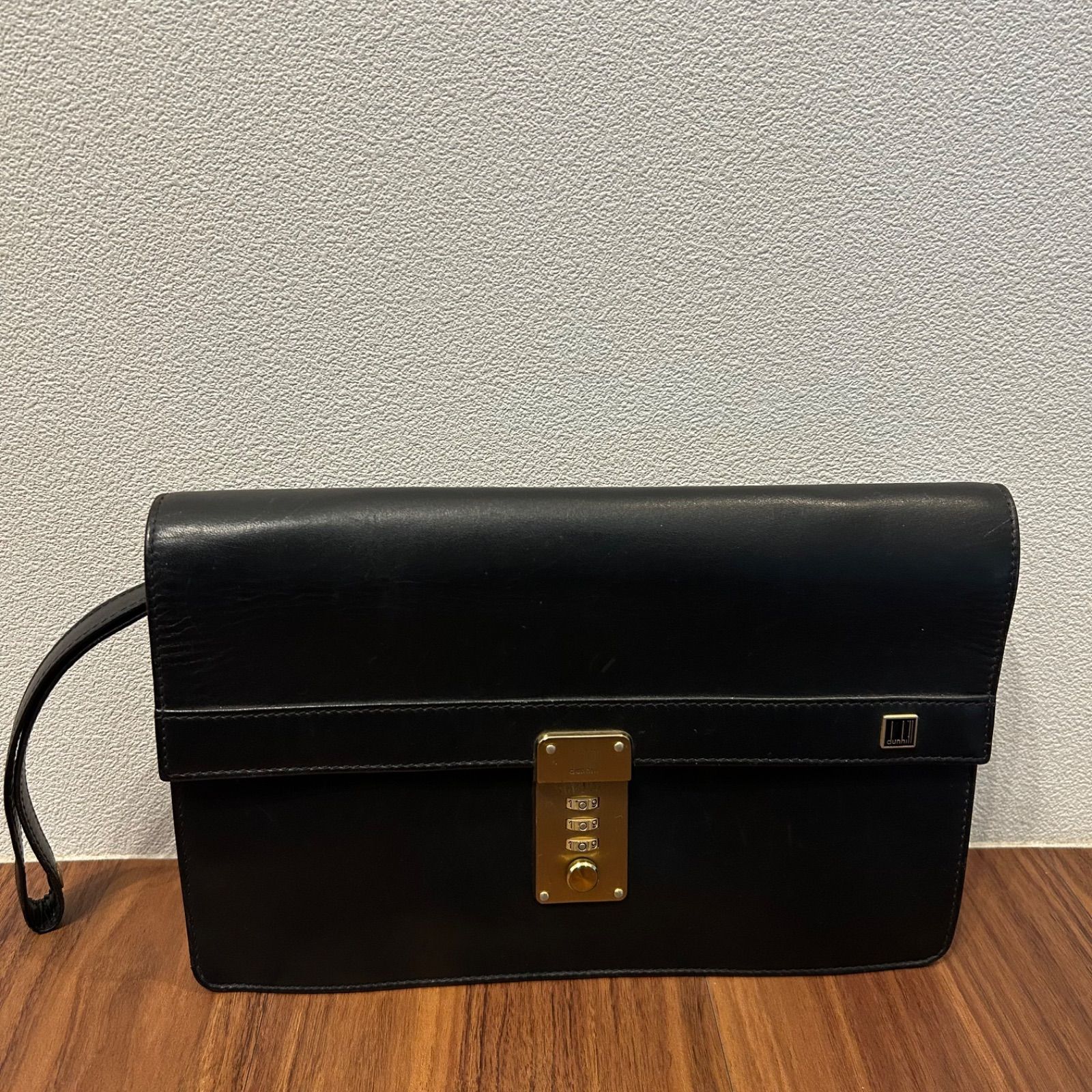 美品✨dunhill ダンヒル オールレザー ダレスバッグ ブラック イタリア製 ダンヒルのレザーコレクションには英国紳士の端正な魂が宿る──特集