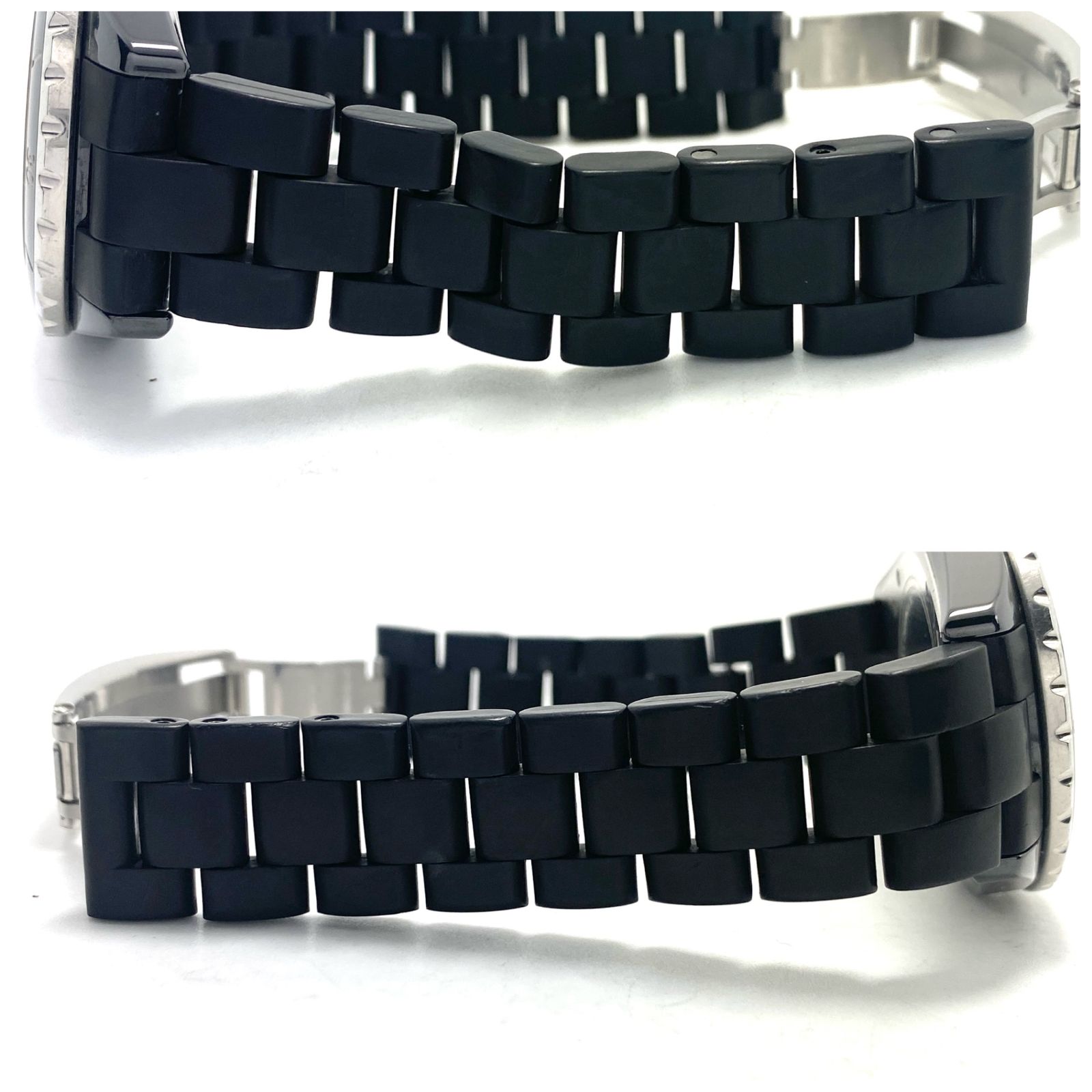 希少】腕時計 メンズ シャネル CHANEL J12 H0684 自動巻 黒 200m防水