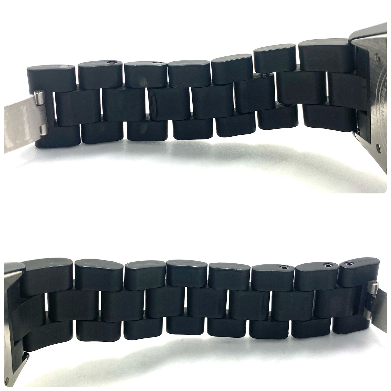 希少】腕時計 メンズ シャネル CHANEL J12 H0684 自動巻 黒 200m防水