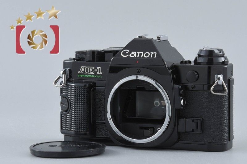 中古】Canon キヤノン AE-1 PROGRAM ブラック フィルム一眼レフカメラ 