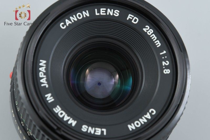 中古】Canon キヤノン New FD 28mm f/2.8 - メルカリ