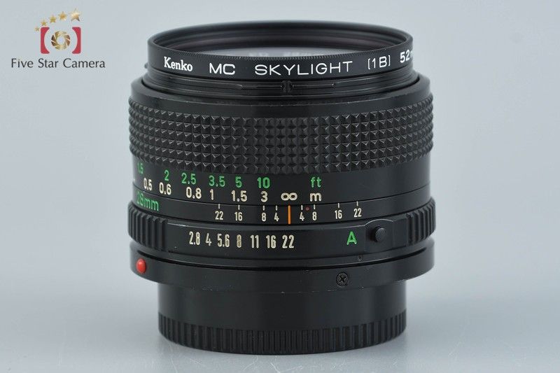 中古】Canon キヤノン New FD 28mm f/2.8 - メルカリ