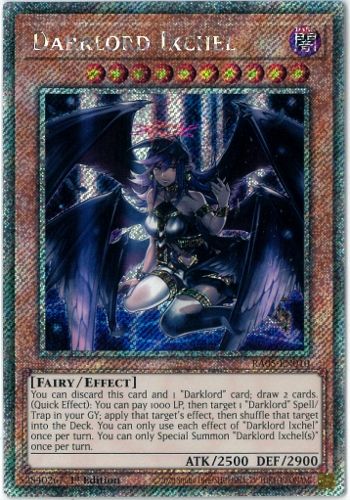 遊戯王/英語版/EU版/堕天使イシュタム/Darklord Ixchel/プラチナム 