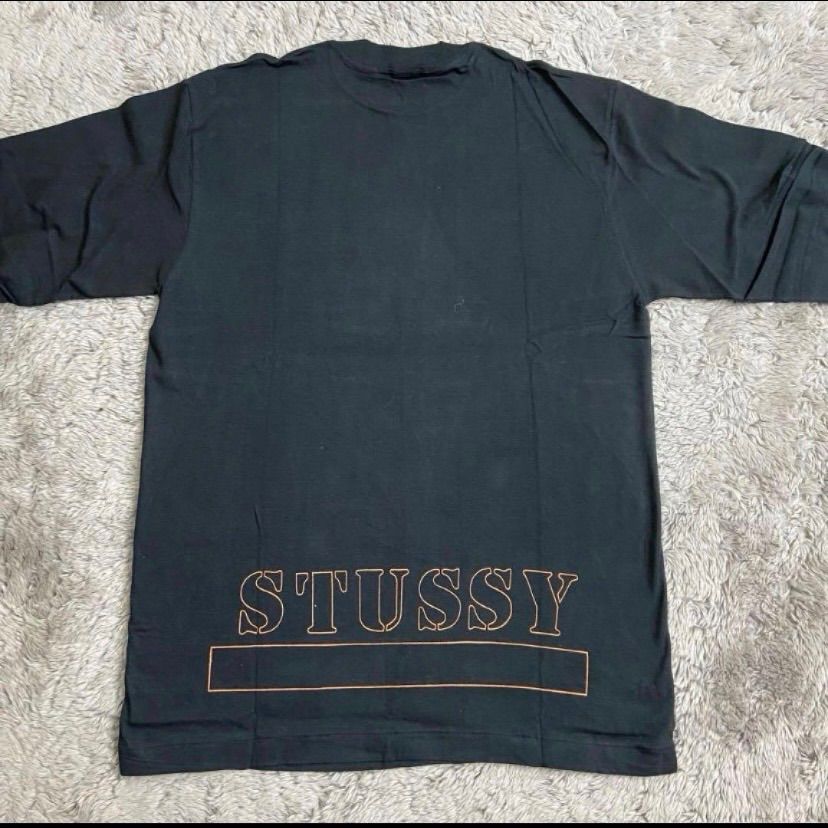 新品・未使用】STUSSY ステューシー ロンT USA製 ブラック L - メルカリ