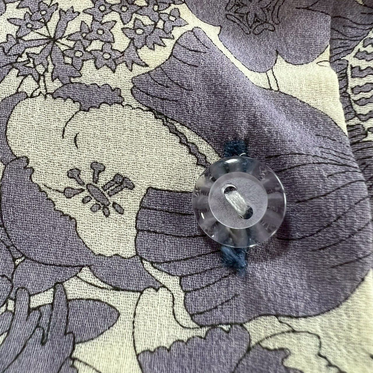 美品】 Savoir （サヴォア） LIBERTY （リバティ） 花柄ボタンシャツ 