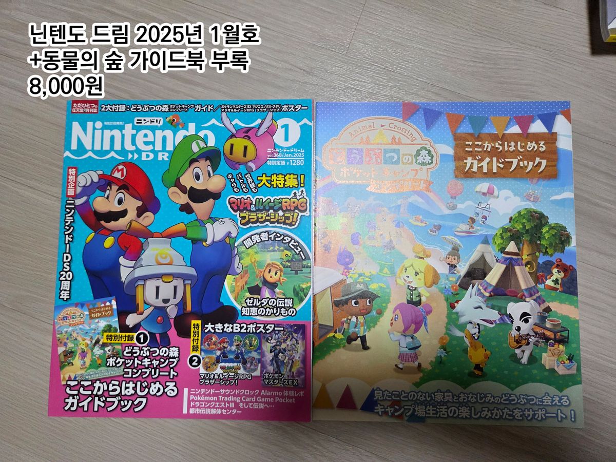 タレントグッズ Nintendo（任天堂）ドリーム 2025年1月號 どうぶつの森