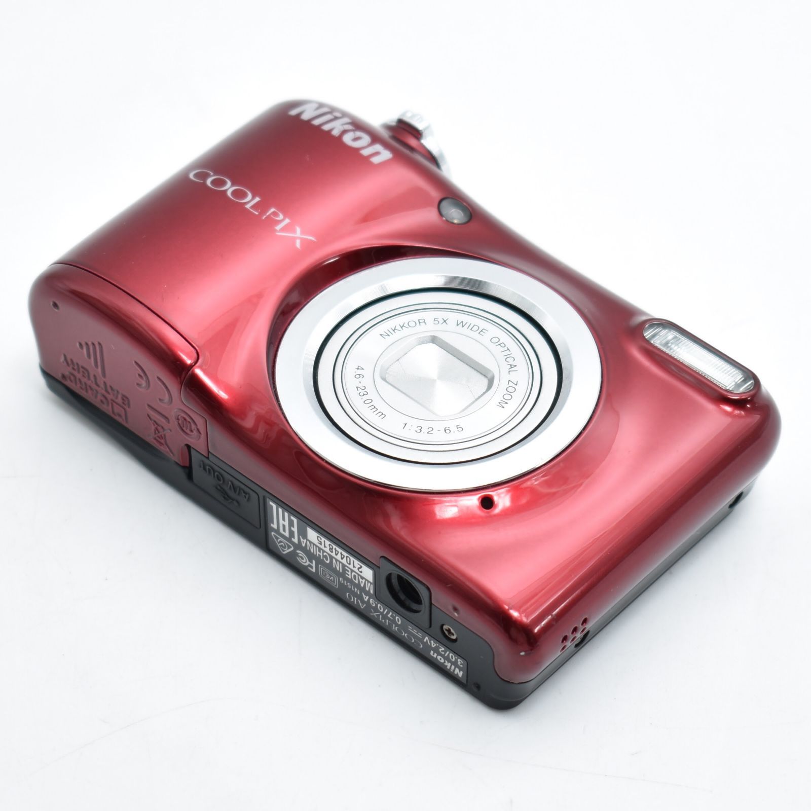 Nikon COOLPIX A10 レッド Nikon デジタルカメラ COOLPIX A10