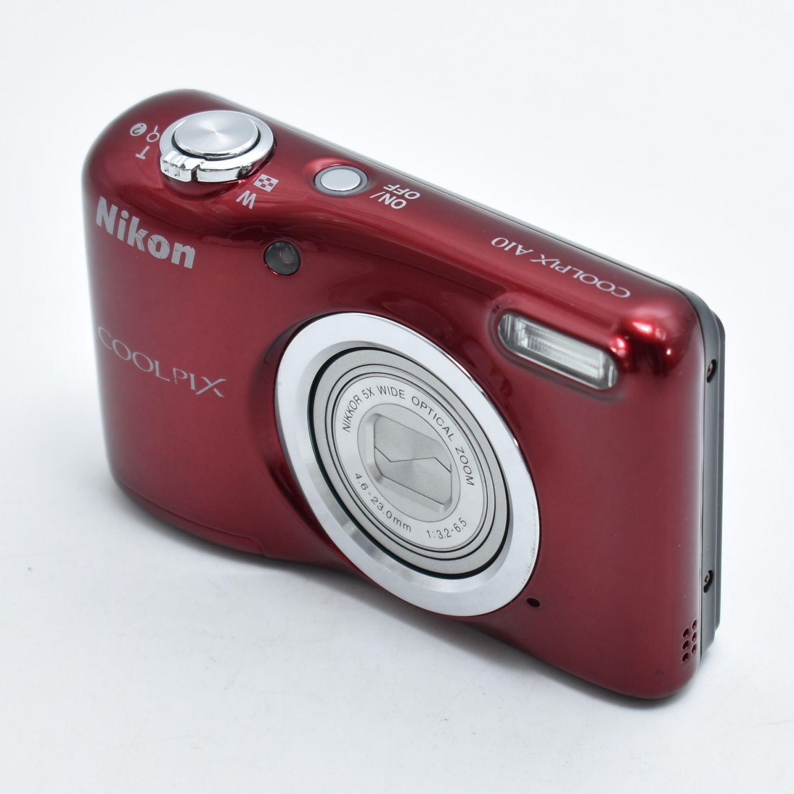 B#11933 Nikon デジタルカメラ COOLPIX A10 レッド 光学5倍ズーム 1614