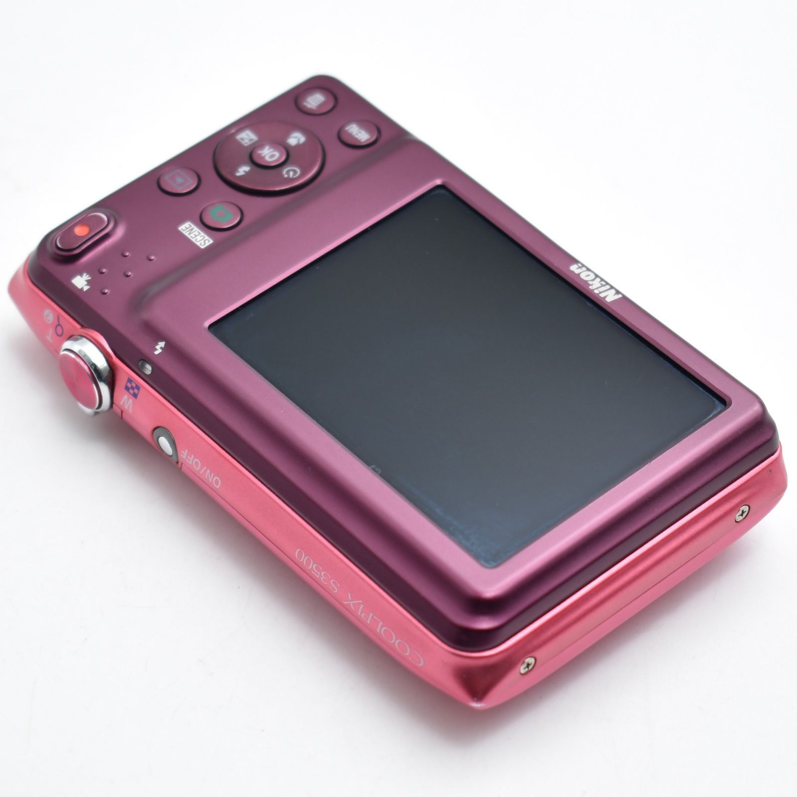 B#11946 Nikon デジタルカメラ COOLPIX S3500 光学7倍ズーム 有効