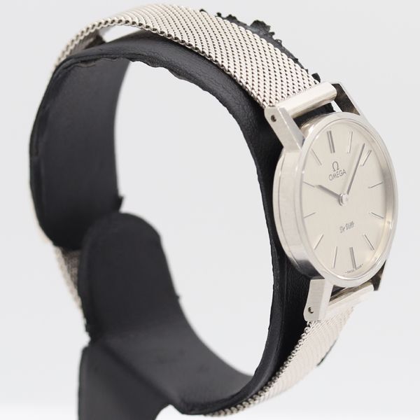 【ジャンク品】OMEGA 女性用手巻き時計 シルバー オメガ デビル 手巻きシルバー文字盤 レディース腕時計 2000000 NSK