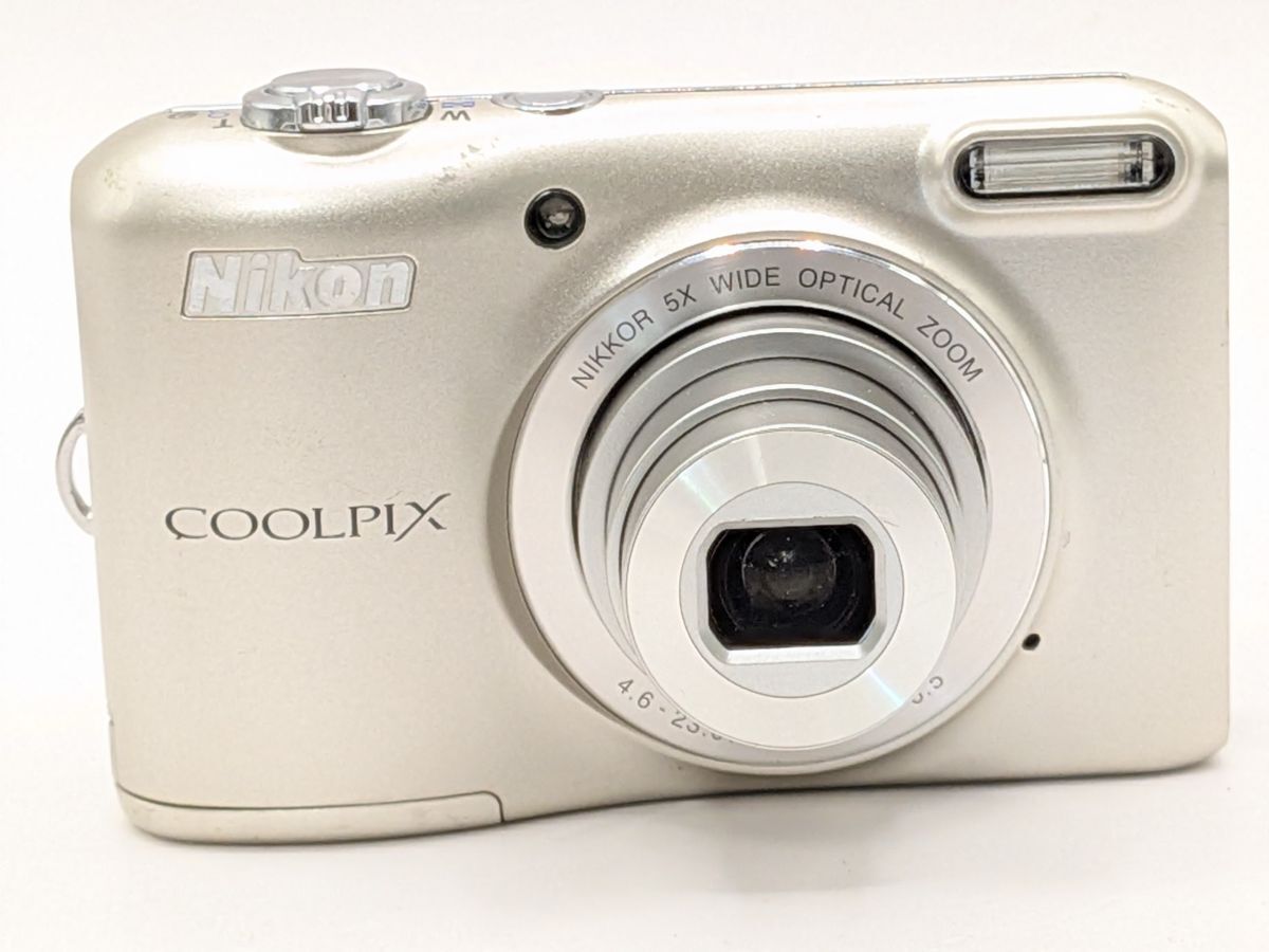 カメラ 【動作確認済】Nikon COOLPIX L28 ニコン クールピクス シルバー