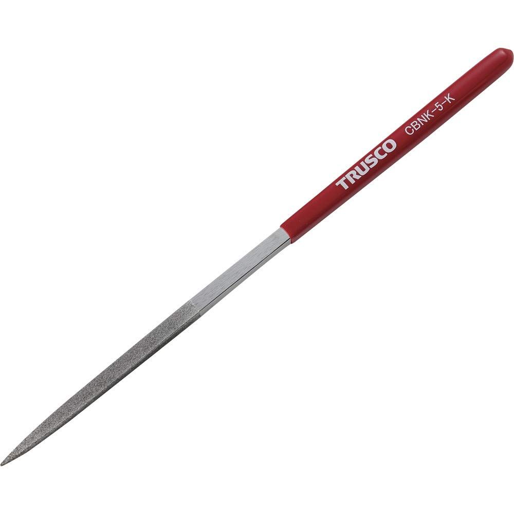 新品 TRUSCO(トラスコ) CBNヤスリ 鉄工用 5本組 角 CBNK-5-K 4,540円