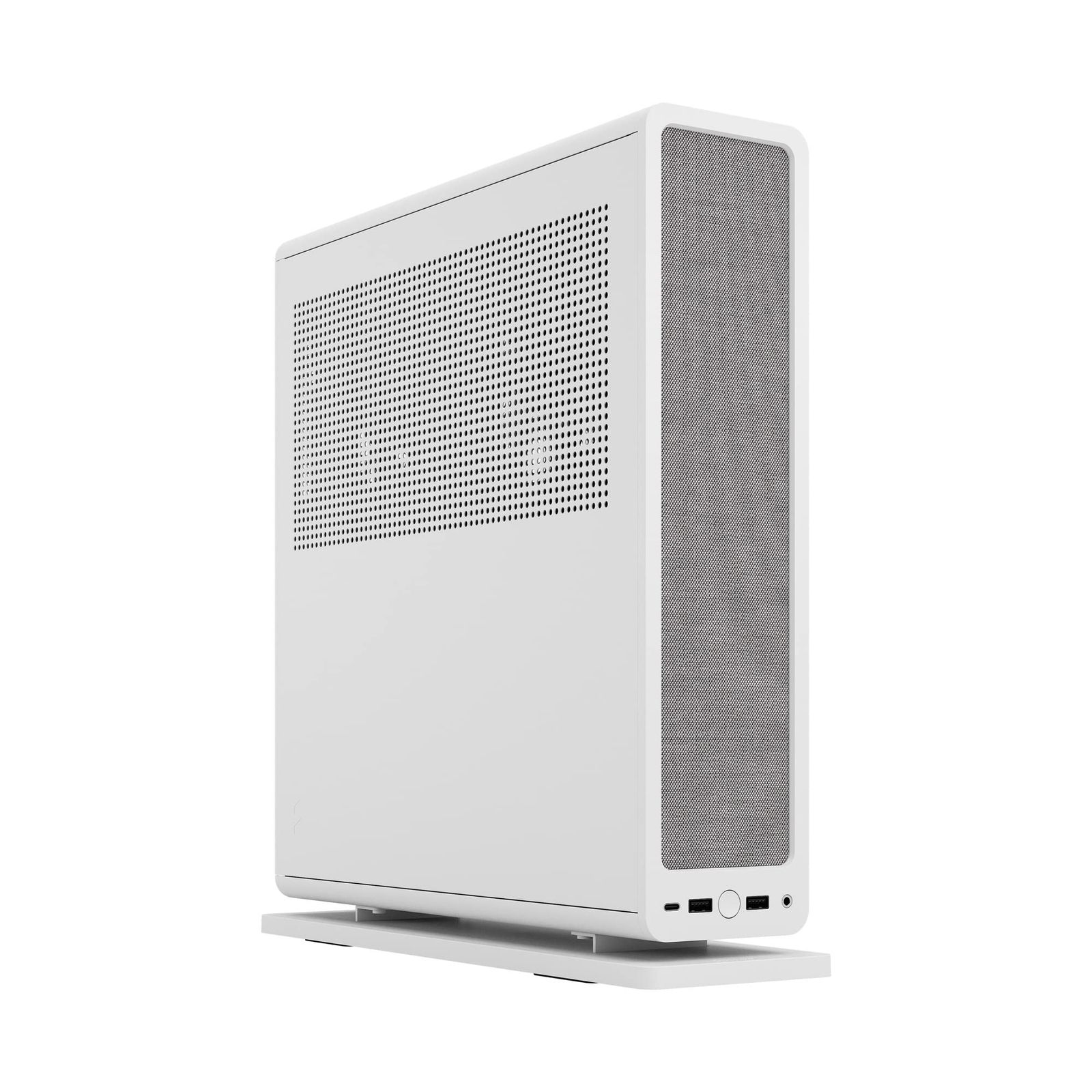 新品 Fractal Design Ridge PCIe 4.0 White Mini-ITXマザーボード対応 超薄型 PCケース FD-C-RID1N-12 CS8679 21,756円