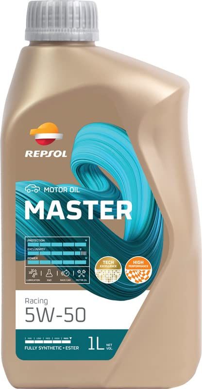 新品 レプソル（REPSOL)/MASTER Racing マスター・レーシング RP MASTER RACING 5W-50 容量：1L 品番：007402