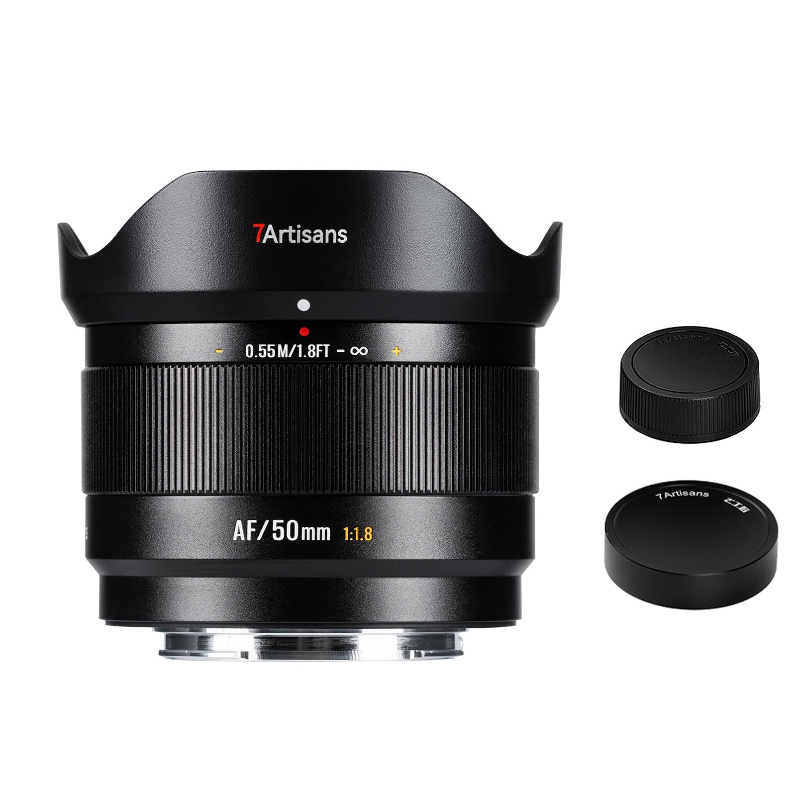 新品 7Artisans AF 50mm F1.8 E APS-C LITE シリーズレンズ オート 