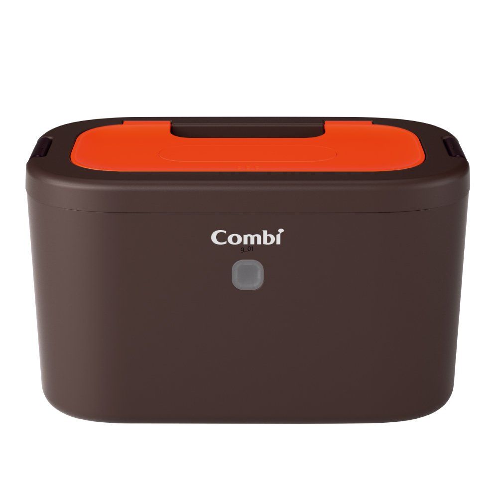 新品 コンビ Combi おしり拭きあたため器 クイックウォーマー LED+ネオンオレンジ 上から温めるトップウォーマーシステム