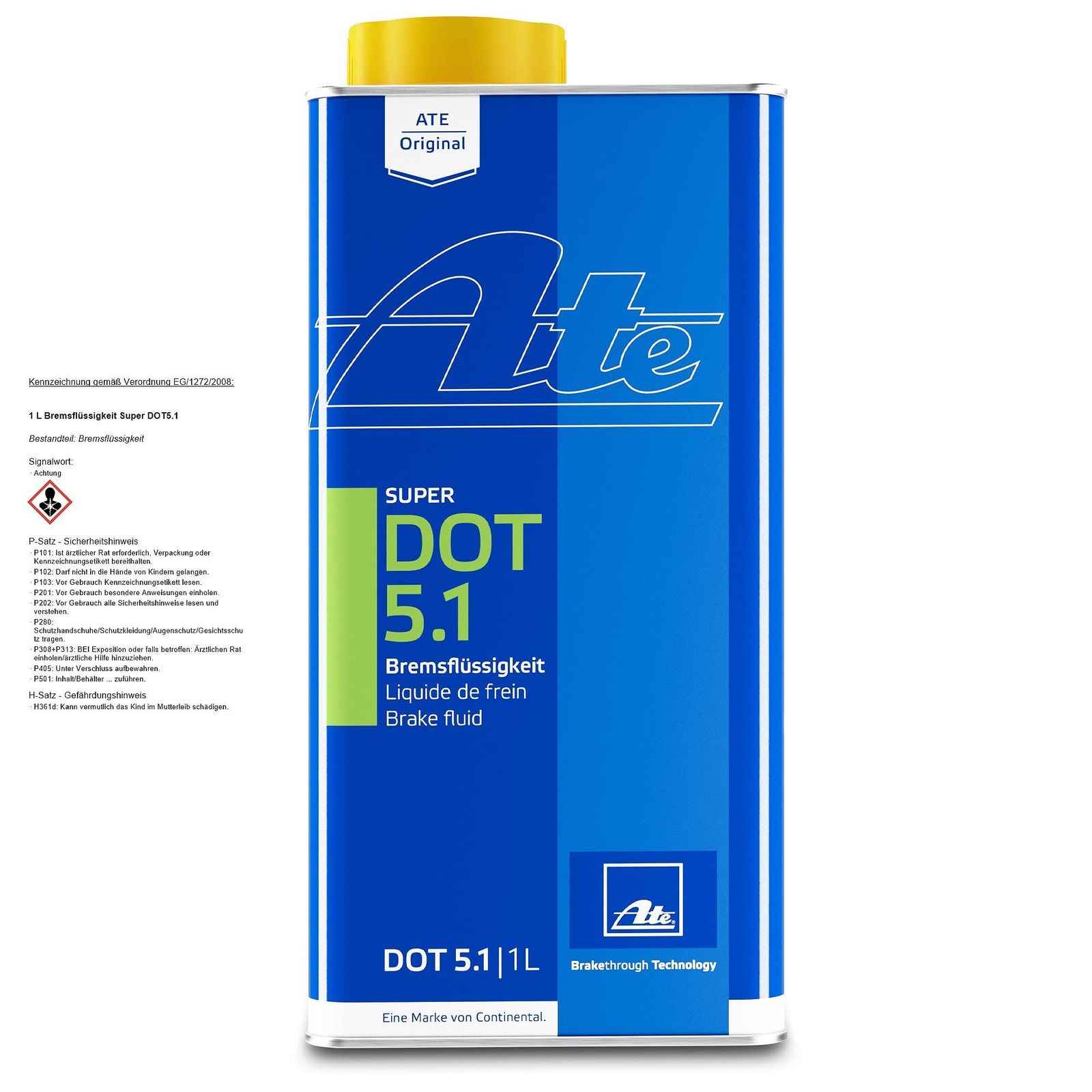 新品 Ate SUPER DOT 5.1 ブレーキフルード 1L