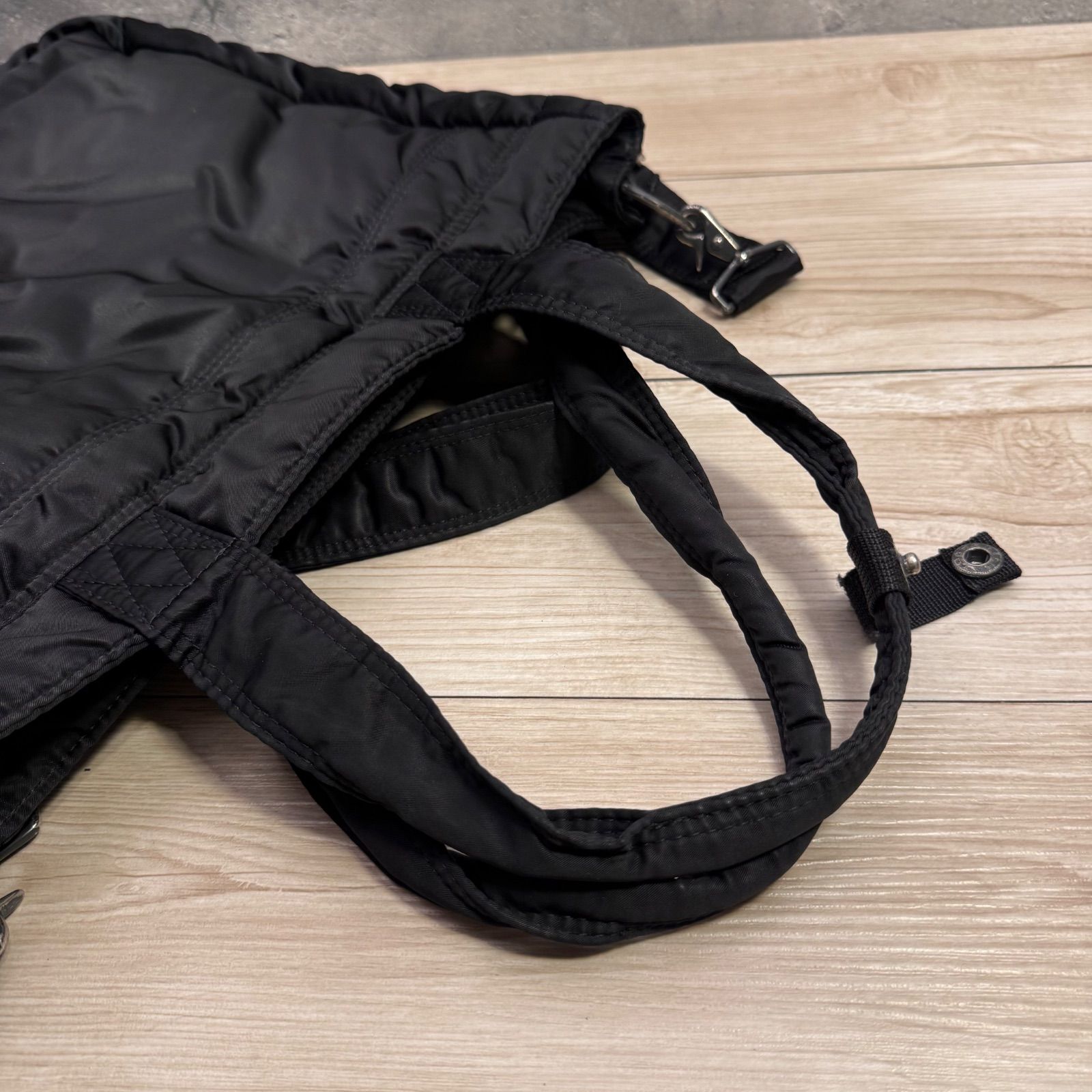 PORTER タンカー トートバッグ ブラック 2way ショルダーバッグ Black