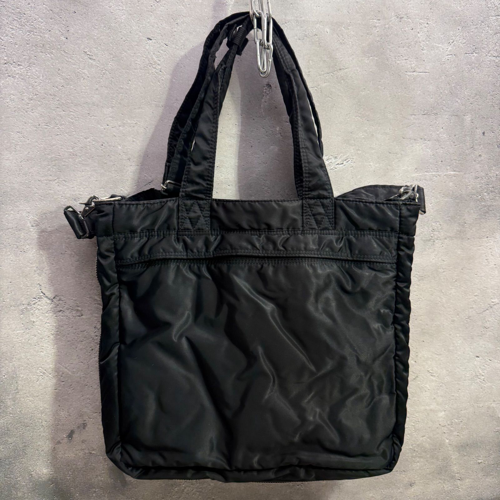 PORTER タンカー トートバッグ ブラック 2way ショルダーバッグ Black