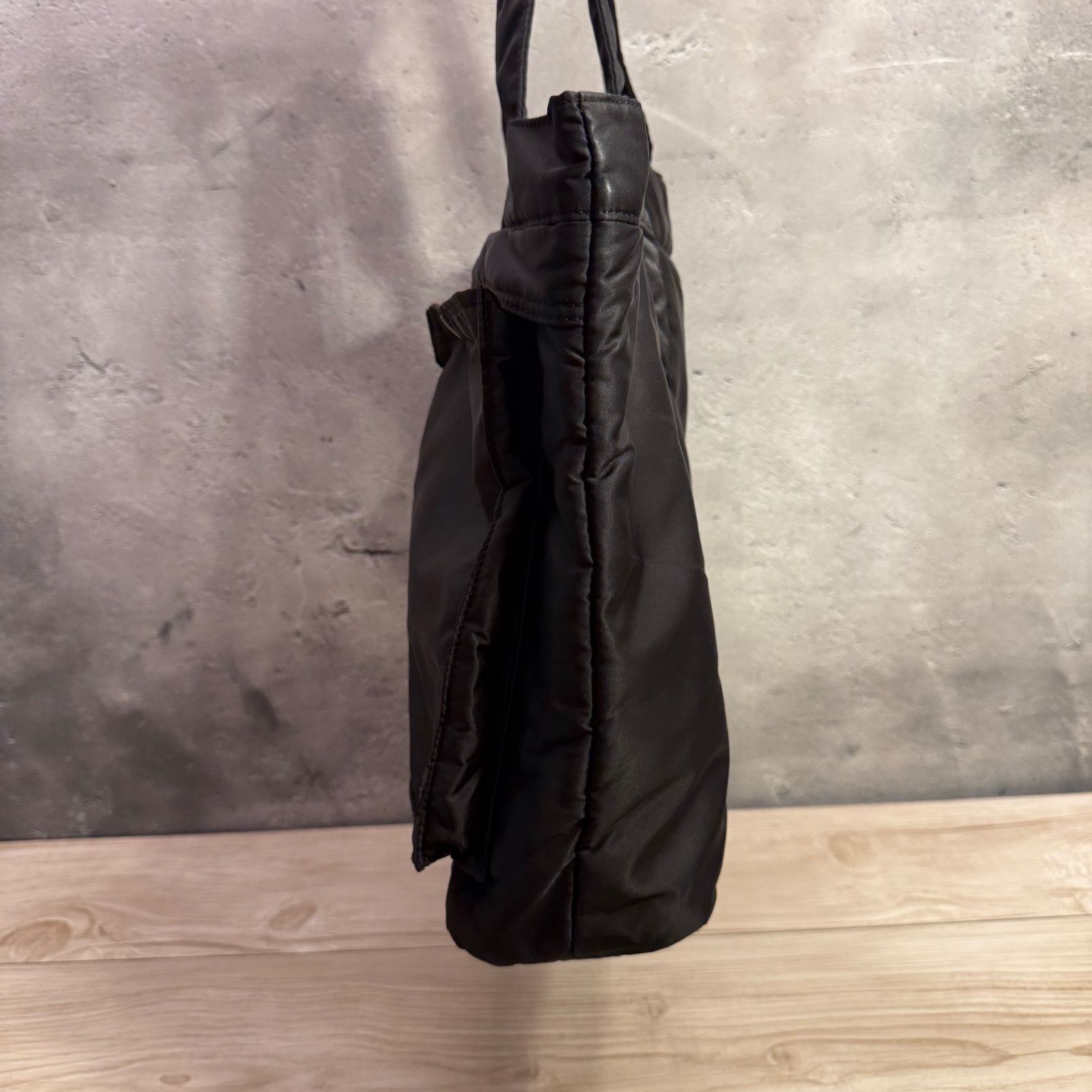 PORTER タンカー トートバッグ ブラック ナイロン メンズ レディース