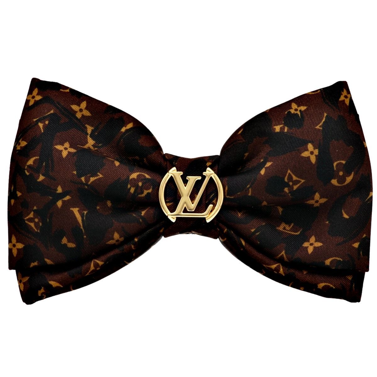 中古】 LOUIS VUITTON ルイ・ヴィトン ヘアクリップ・LV サファリ 