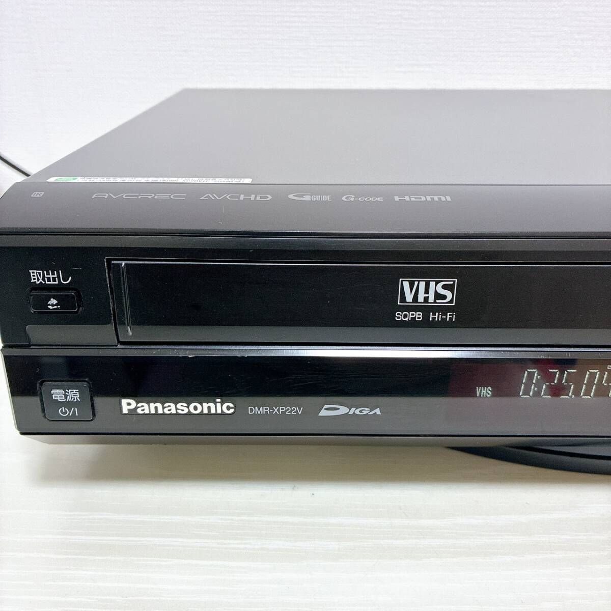 T11206000 【整備品】 Panasonic パナソニック DMR-XP22V VHS⇔DVD 