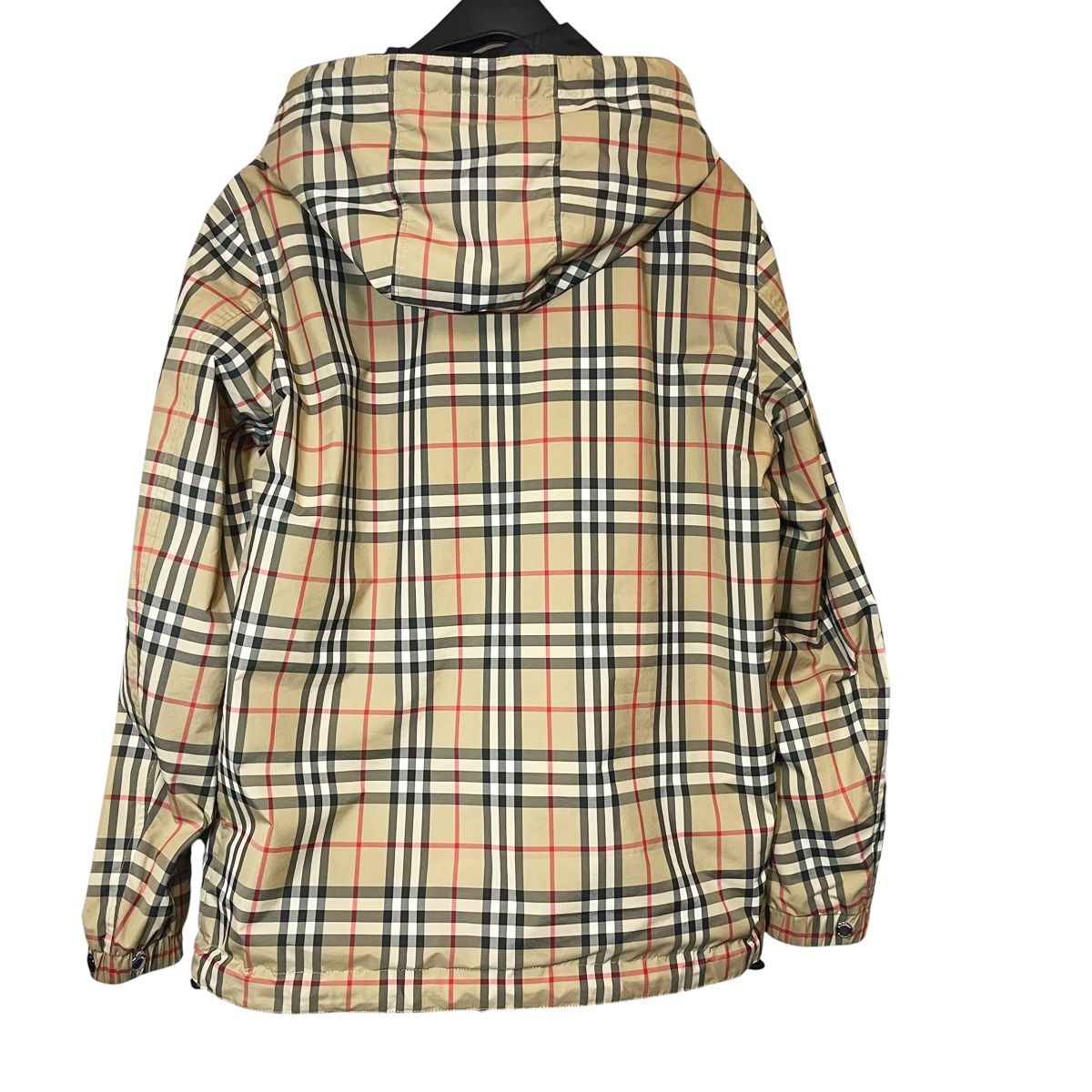中古】BURBERRY バーバリー リバーシブル ナイロンジップアップ