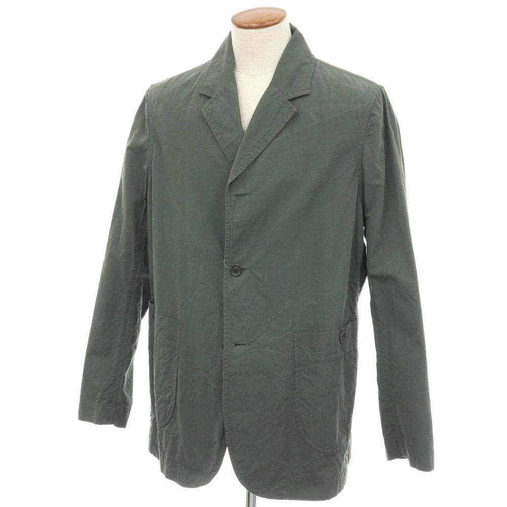 【中古】ケイシー ケイシー CASEY CASEY コットン 3B カジュアルジャケット カーキ【サイズM】【メンズ】 中古】ケイシー ケイシー CASEY CASEY コットン 3B カジュアル