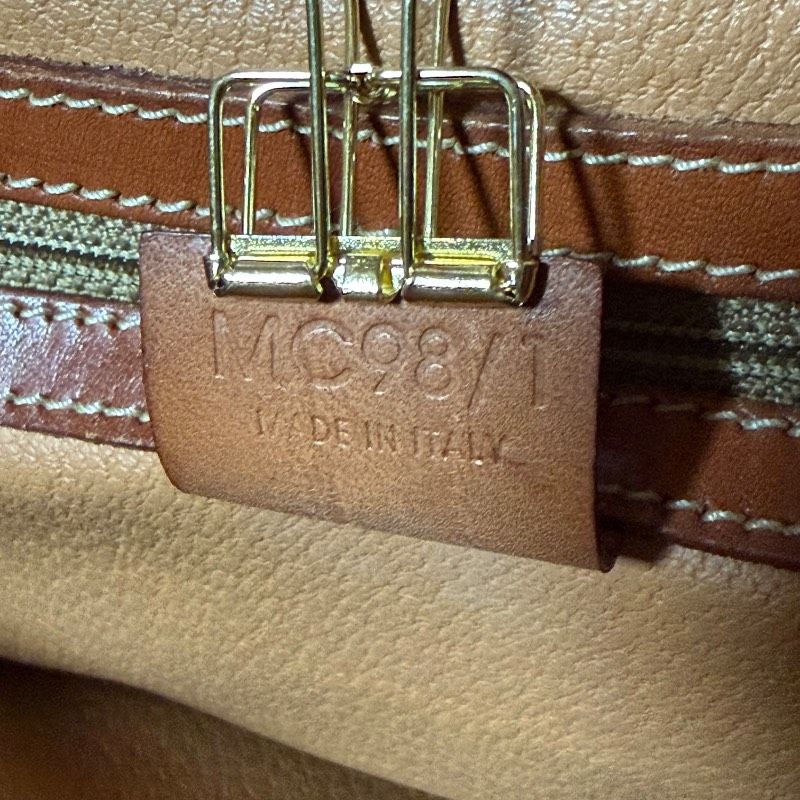 CELINE セリーヌ マカダム柄 PVCレザー トートバッグ 肩掛け