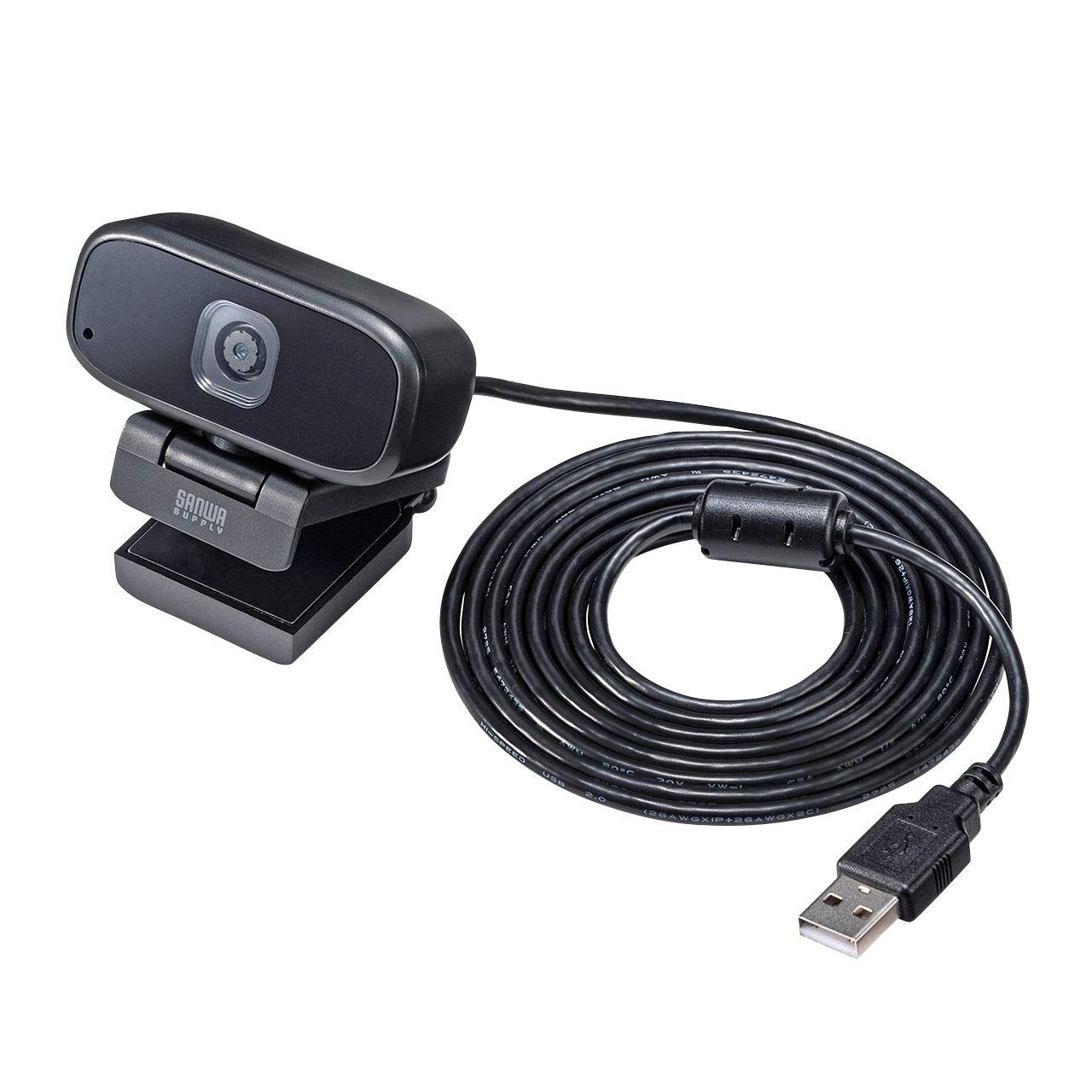 新品 サンワサプライ(Sanwa Supply) WEBカメラ USB A接続 FULL 新品 サンワサプライ(Sanwa Supply) WEBカメラ USB A接続 FULL