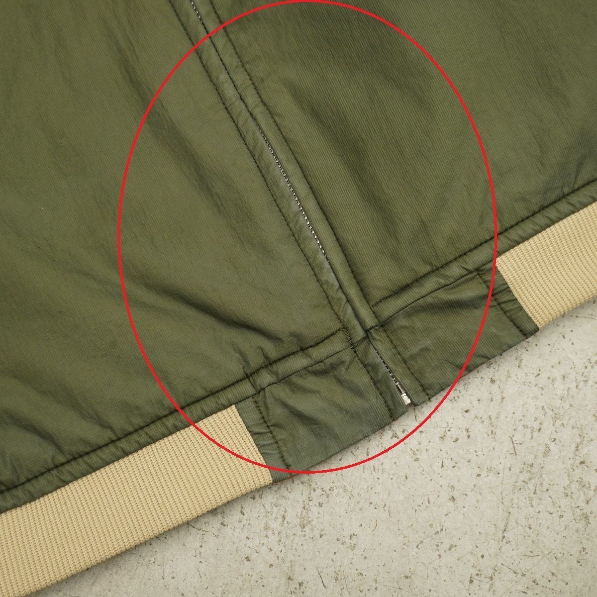 22AW NOROLL ノーロール LIGHT SPACE JACKET ORANGE×OLIVE ライト 