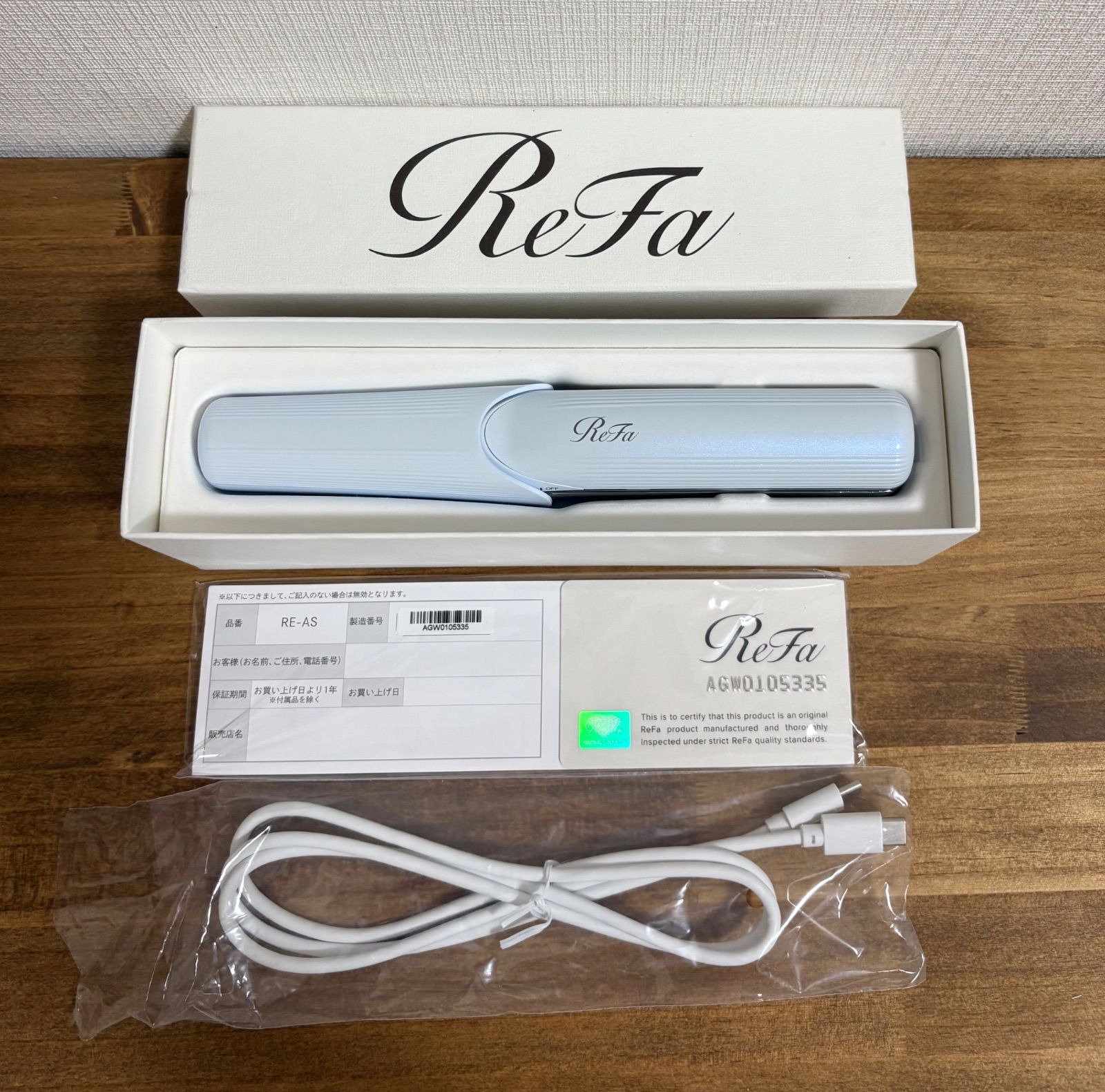 ReFa 】美品！リファフィンガーアイロン ST - メルカリ